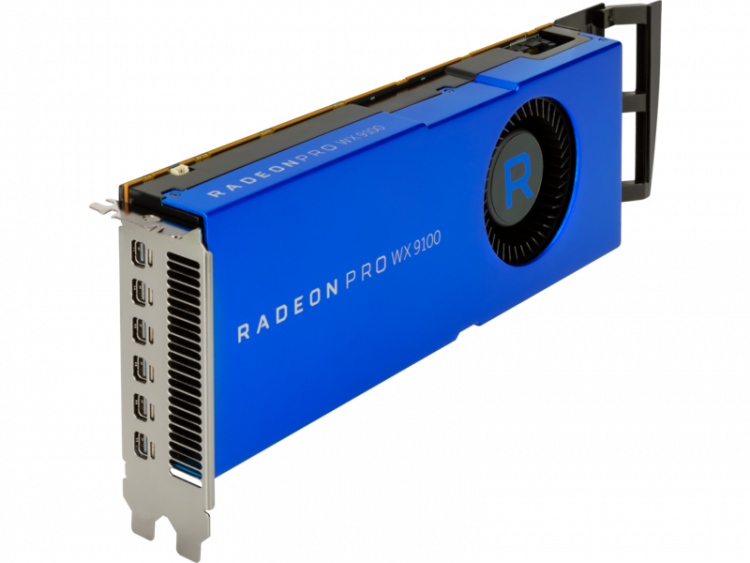 Графический адаптер AMD Radeon Pro WX 9100, 16 Гбайт 2TF01AA 