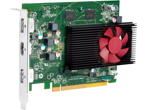 Графический адаптер HP AMD Radeon RX550 4 Гбайт 3TK71AA 2 разъема DisplayPort 